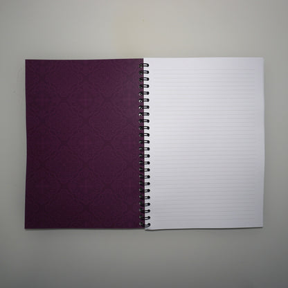 Carnet A5 prune