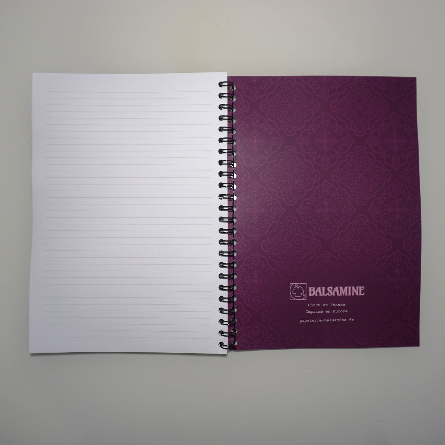 Carnet A5 prune